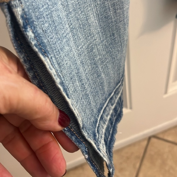 Revolve Pistola Sz 27 NWOT Denim Jean with Distressing - Picture 6 of 9